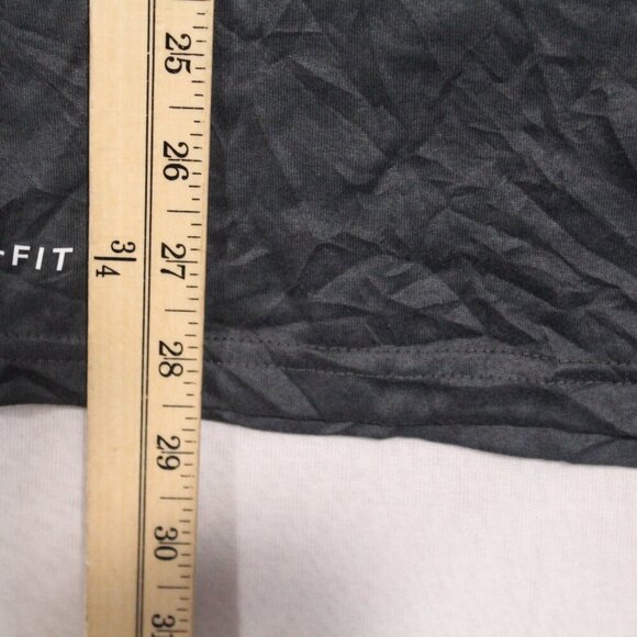 The Nike Tee Smoke Gray Men Tee Shirt Running Casual Dri Fit Size Large Tall - Picture 4 of 9